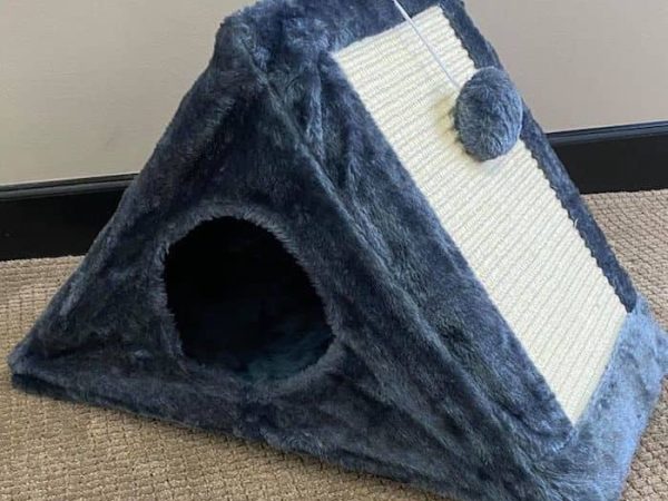 Pixie Cat Scratching Cave