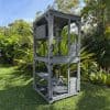 Tower Portable Cat House Outdoors