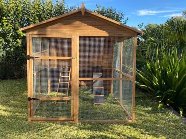 Homestead Cat Enclosure front